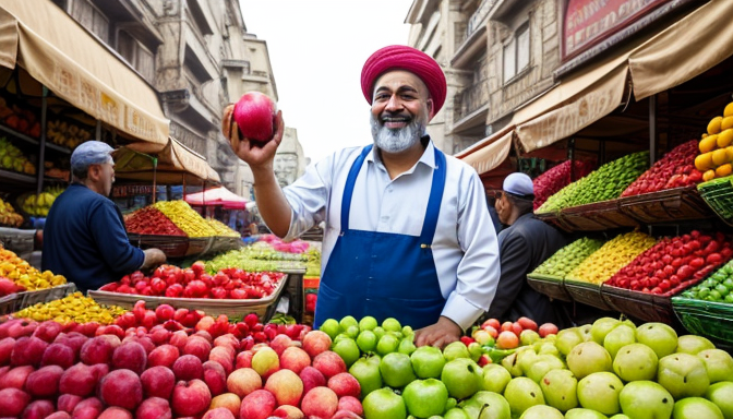 Hoca'nın Meyve Satıcısı ile Diyaloğu