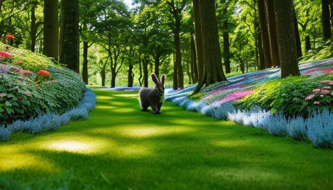 Sevimli Tavşan Mavi